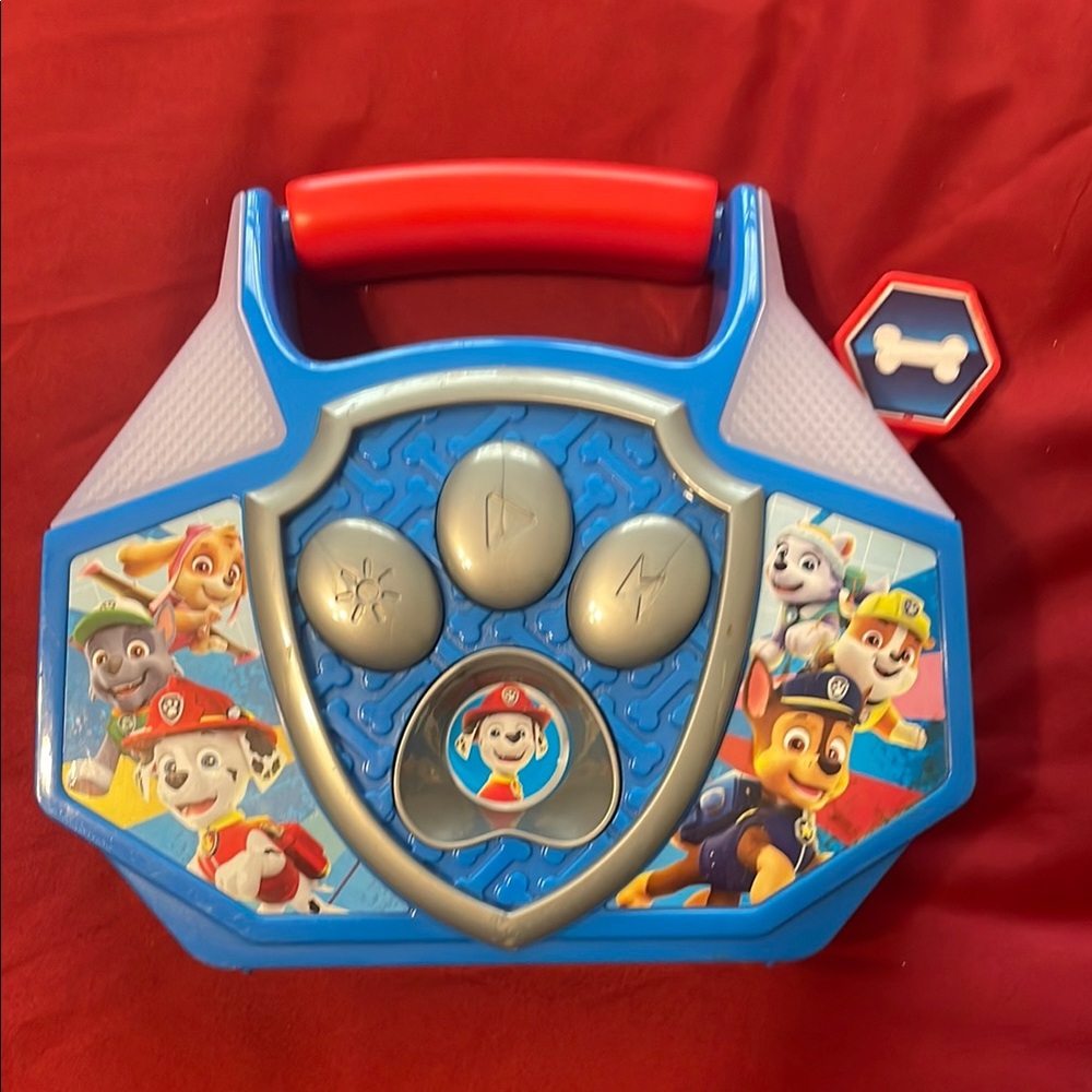 Paw Patrol Blue and Red Interactive Learning Toy